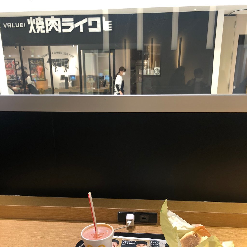 McDonald`s JR Okayama station